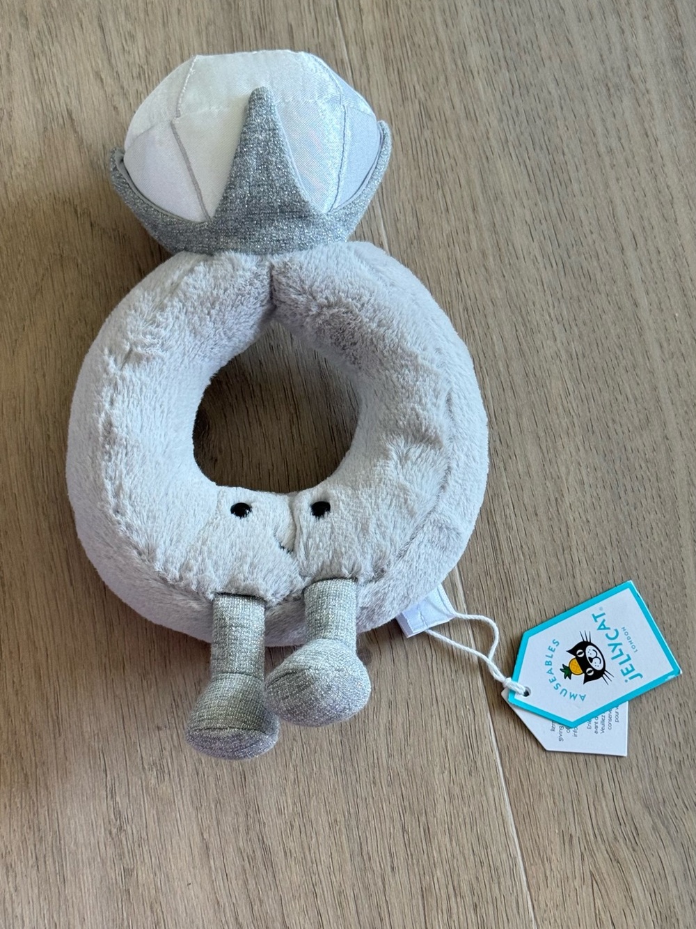 Jellycat amuseable Diamond ring
